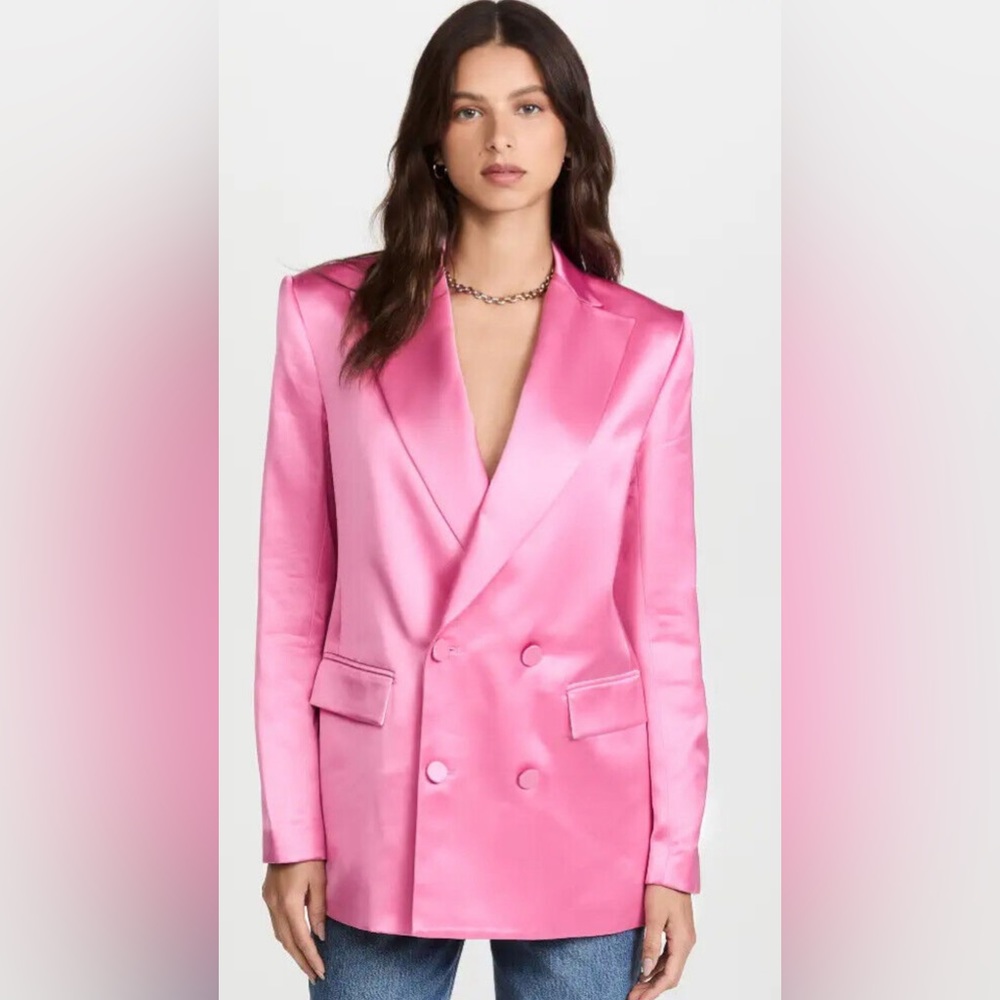 A.L.C. Riley Blazer Jacket in Chateau Rose